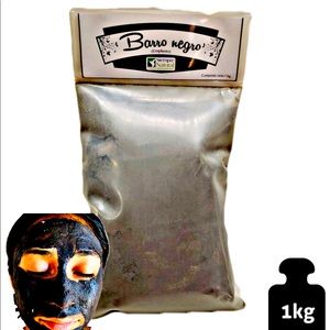 Black Clay for Facial/Body Mask- Barro Negro Natural para Mascarillas o Masajes
